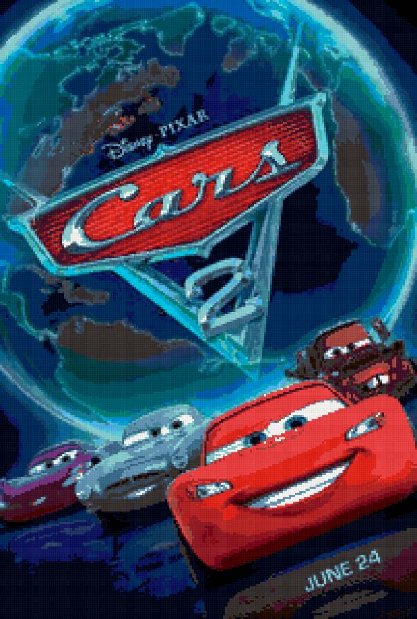 Тачки - машины, мультфильм - предпросмотр