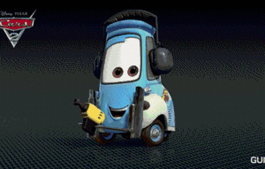 Помощник - тачки, машины, мультфильм - предпросмотр