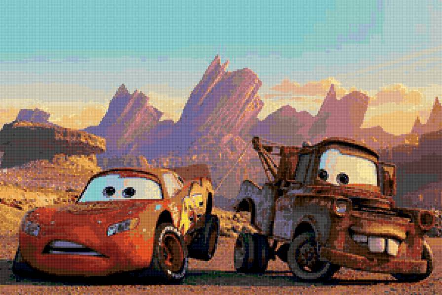 Мэтр и Молния - тачки, мультфильм, машины - предпросмотр