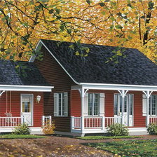 Схема вышивки «Дом»