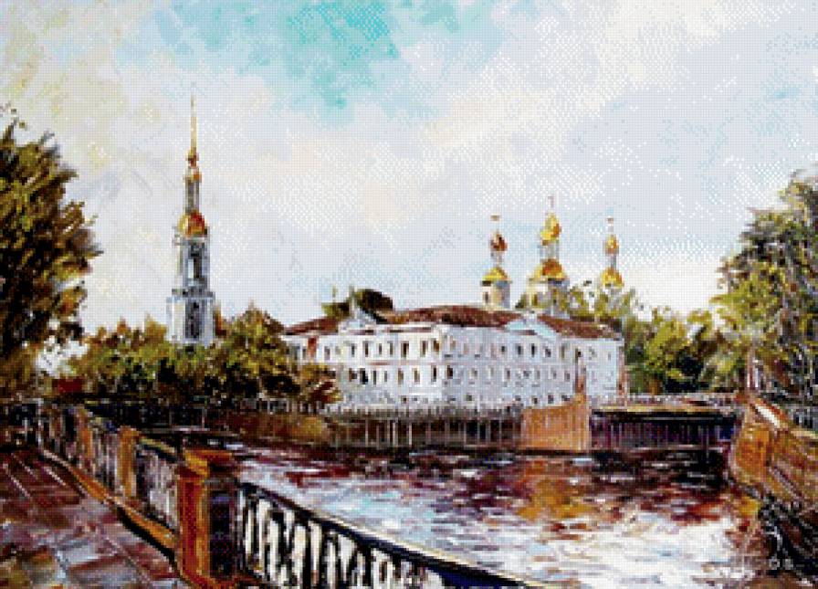 купола - лавра, купола, живопись, монастырь, церковь - предпросмотр