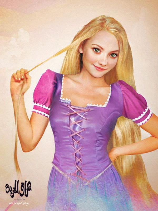 рапунцель - девушка - оригинал