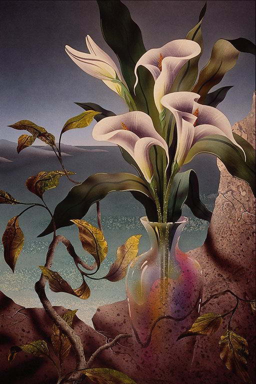 Калы - цветы, натюрморт - оригинал