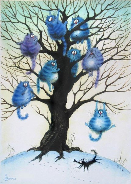 Мартовские коты. - март, коты, юмор, весна - оригинал