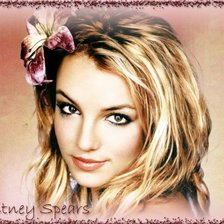 Схема вышивки «бритни спирс»