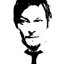 Схема вышивки «Норман Ридус»