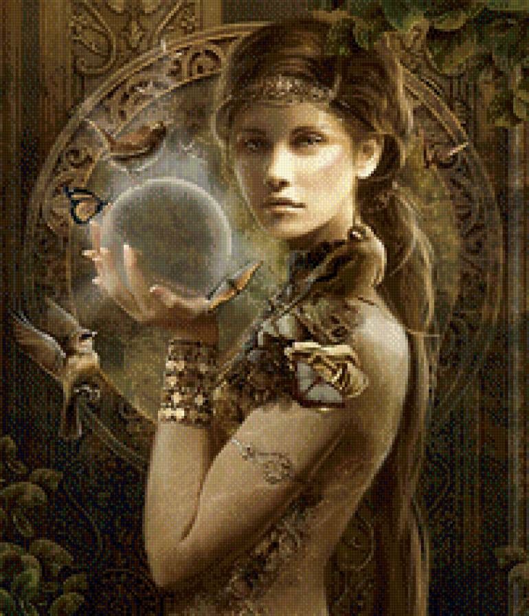 ФЛОРА И ФАУНА - девушка, природа - предпросмотр