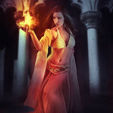 огонь пустыни