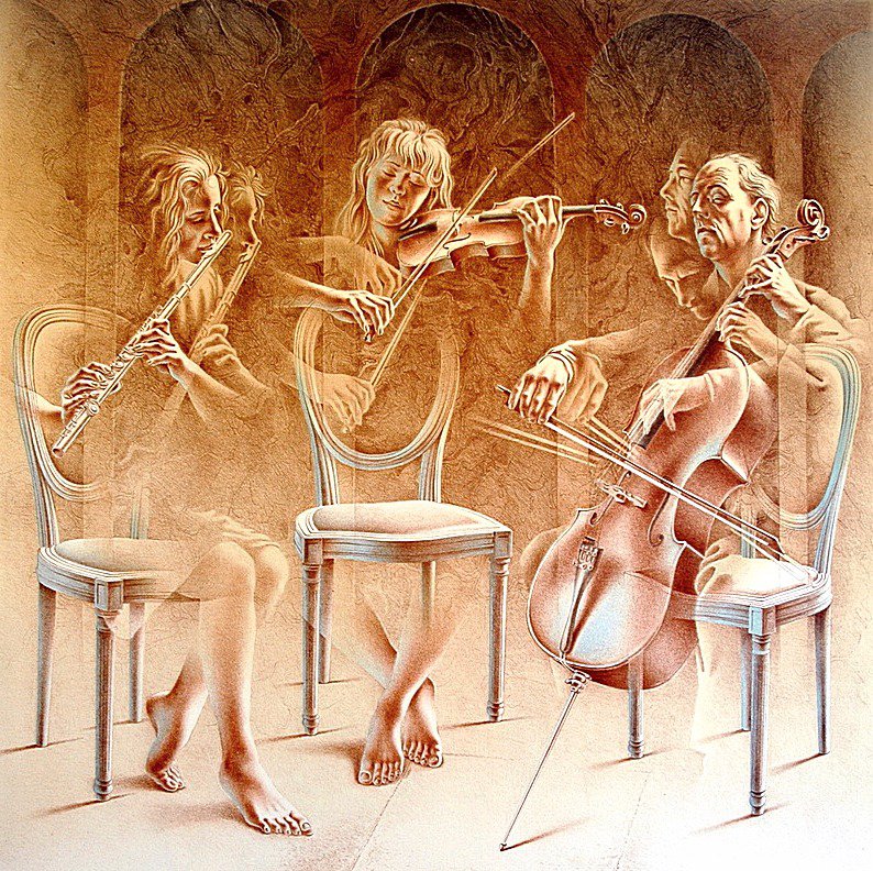 Прозрачная мелодия - музыка, трио, музыканты - оригинал