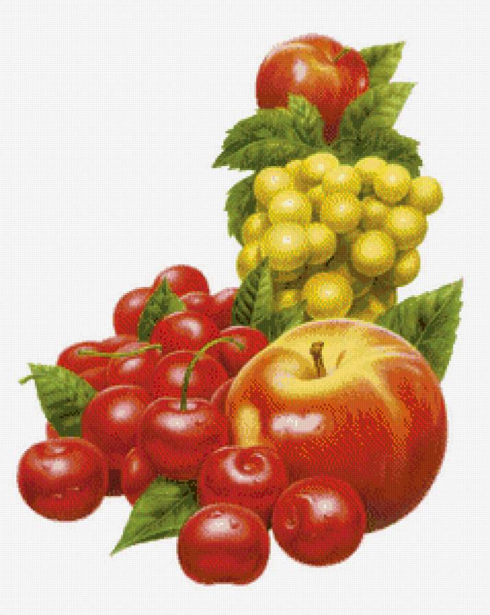 Фрукты - фрукты, для кухни, натюрморт, ягоды - предпросмотр