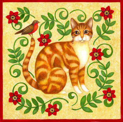 рыжий рыжий конопатый - котики - оригинал