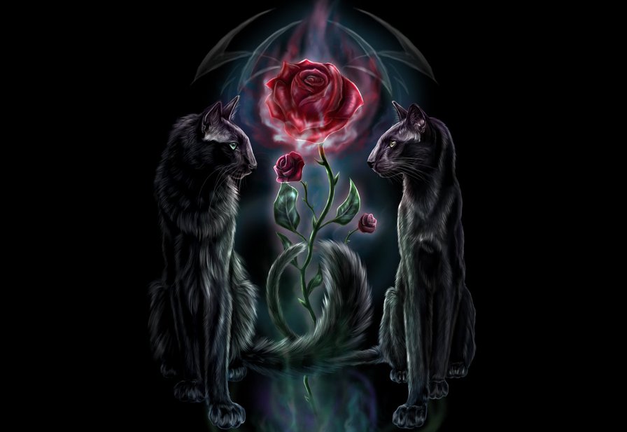 Противостояние - мистика, кошки, фентези - оригинал