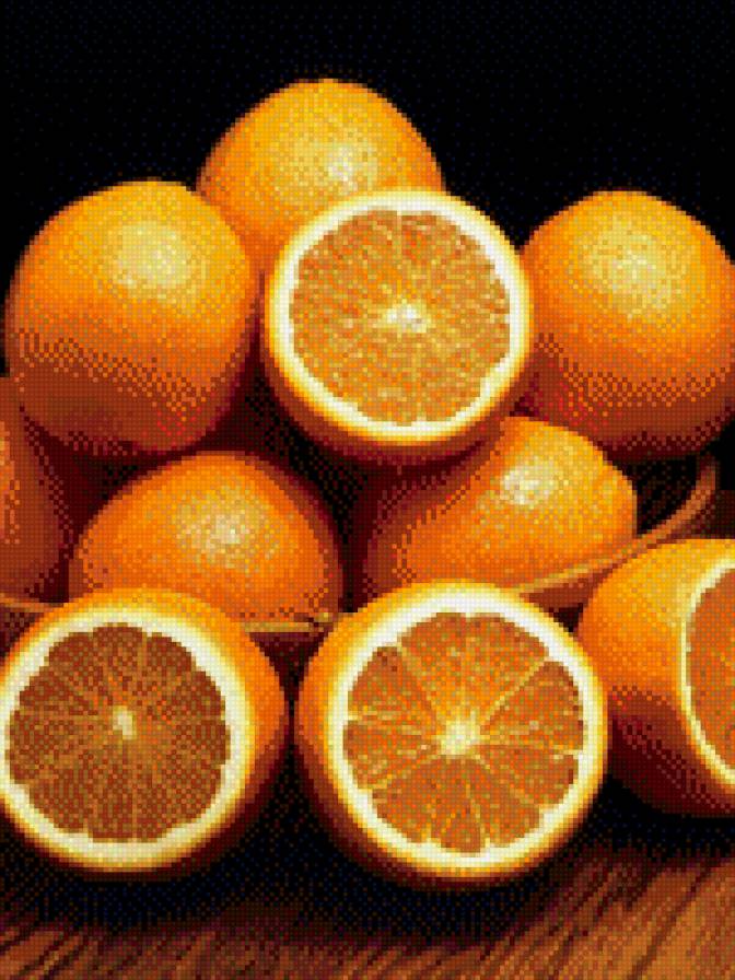 апельсины - кухня, апельсин, натюрморт - предпросмотр