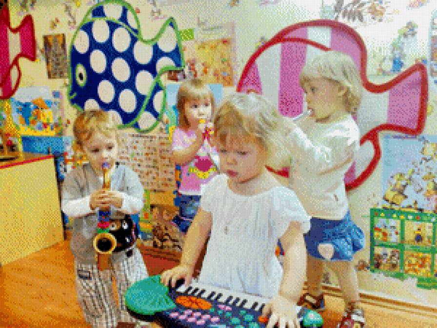 серия "дети" - дети.оркестр - предпросмотр