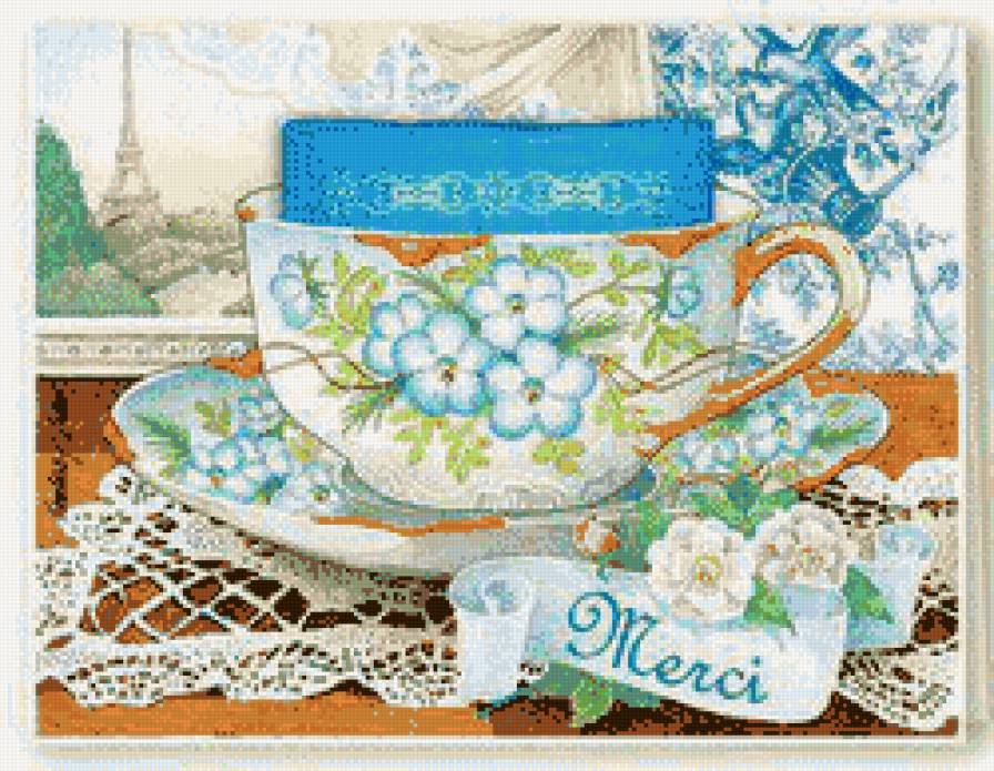 чайная чашка - для кухни - предпросмотр