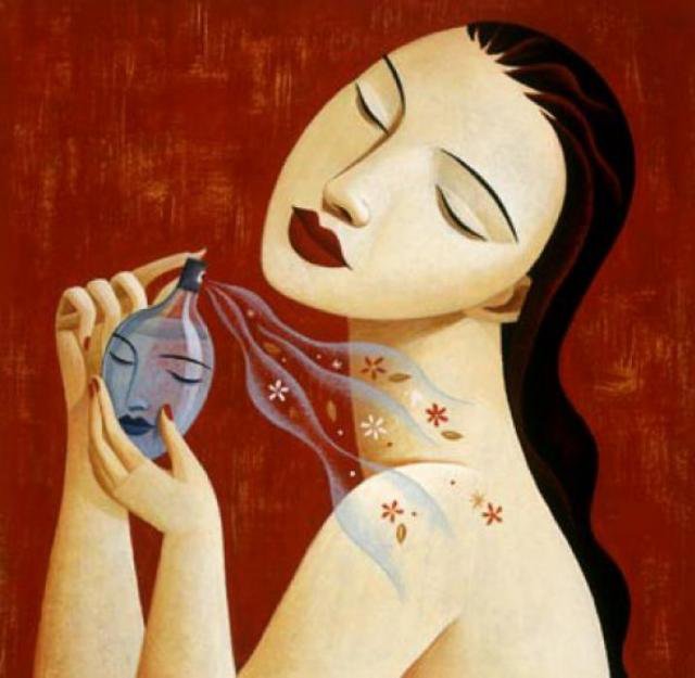 Пьянящий аромат - девушка, красавица - оригинал