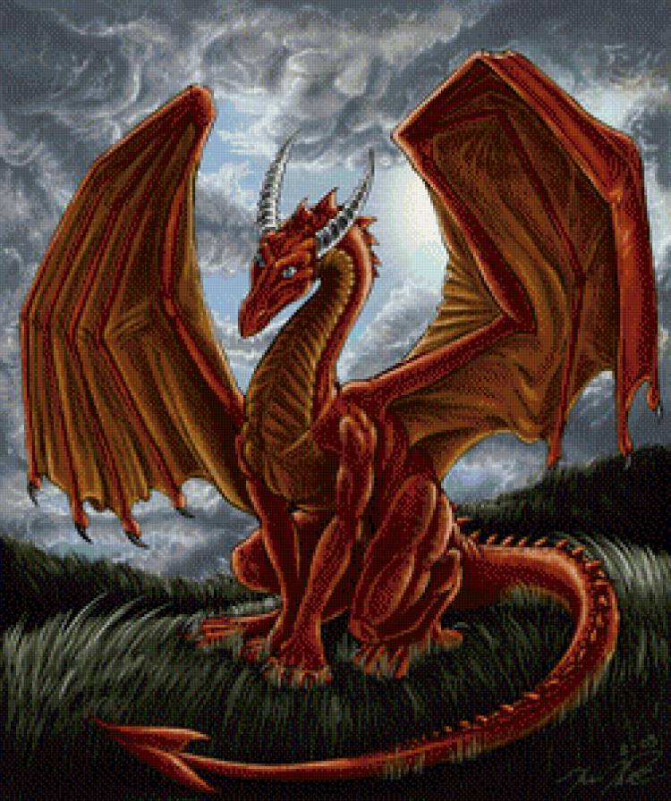 дракон - драконы, легенды, мифы, миф - предпросмотр