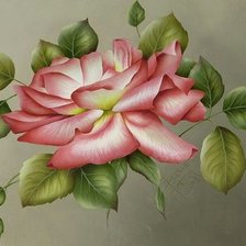 Оригинал схемы вышивки «роза» (№594335)