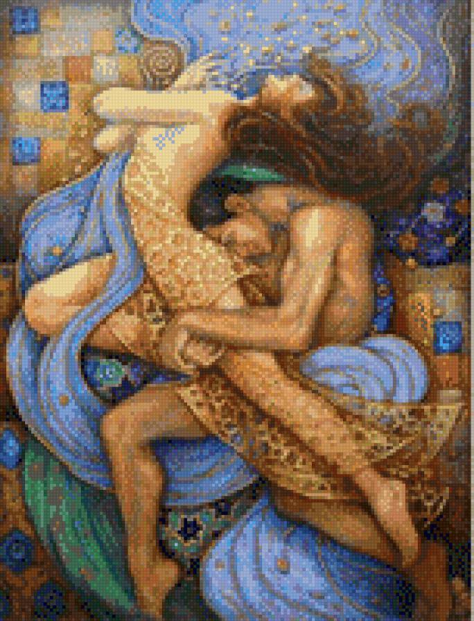 Страсть - мужчина, обнаженные, пара, женщина, любовь, страсть - предпросмотр