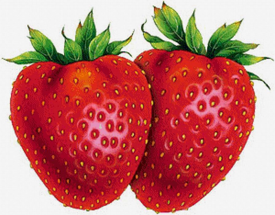 клубничка для двоих - картина - предпросмотр