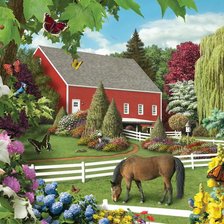 Схема вышивки «картина»