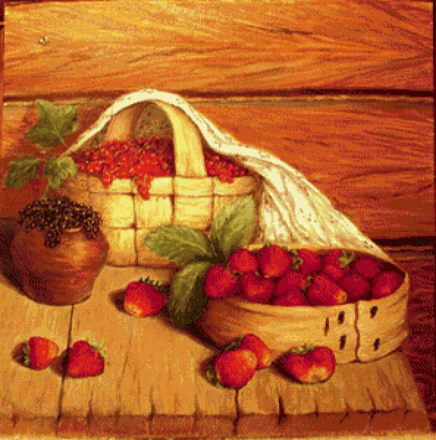 Ягодное изобилие - натюрморт, ягоды - предпросмотр