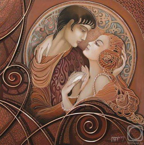 влюбленная пара - девушка, пара, парень, любовь - оригинал