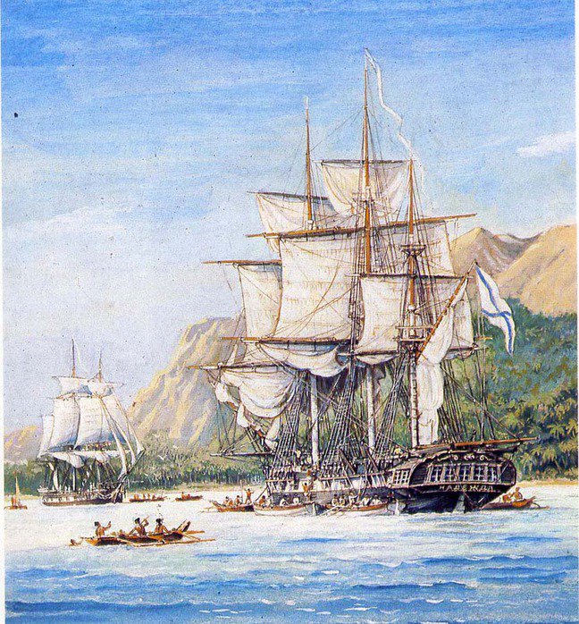 шлюп Надежда - оригинал