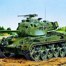 Схема вышивки «танк)»