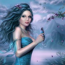 Схема вышивки «фентези»