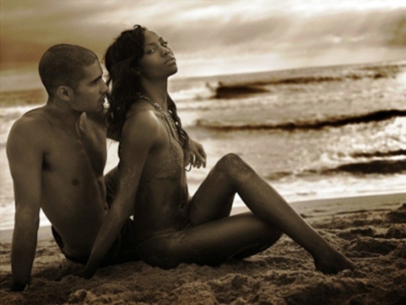 Пляж 2 - она, он - оригинал