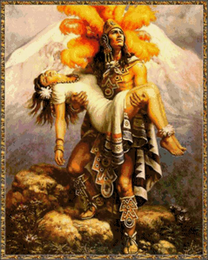 жертвоприношение - пара, девушка, парень - предпросмотр