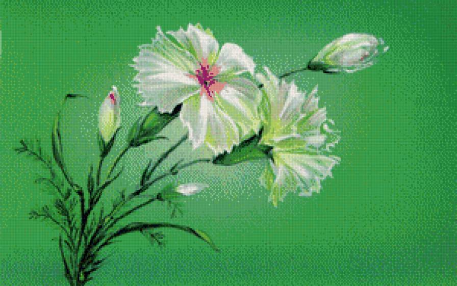 Цветы - натюрморт, цветы - предпросмотр