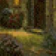 Предпросмотр схемы вышивки «томас кинкейд 1 домик в лесу» (№595938)