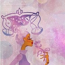 Схема вышивки «Весы»