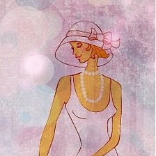 Схема вышивки «Водолей»