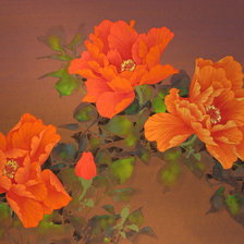 Схема вышивки «цветы»