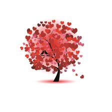 Схема вышивки «Деревце любви»