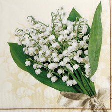 Схема вышивки «Ландыши»