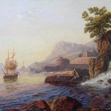 скалистый берег