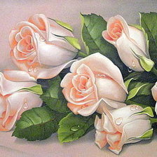 Оригинал схемы вышивки «Розы» (№597645)