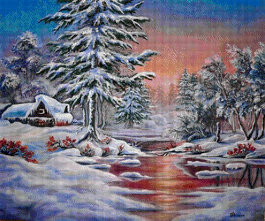 пейзаж - картина - предпросмотр