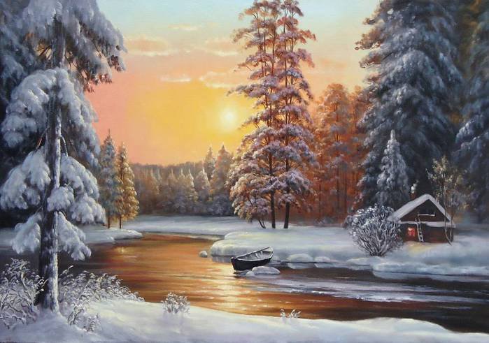 пейзаж - картина - оригинал