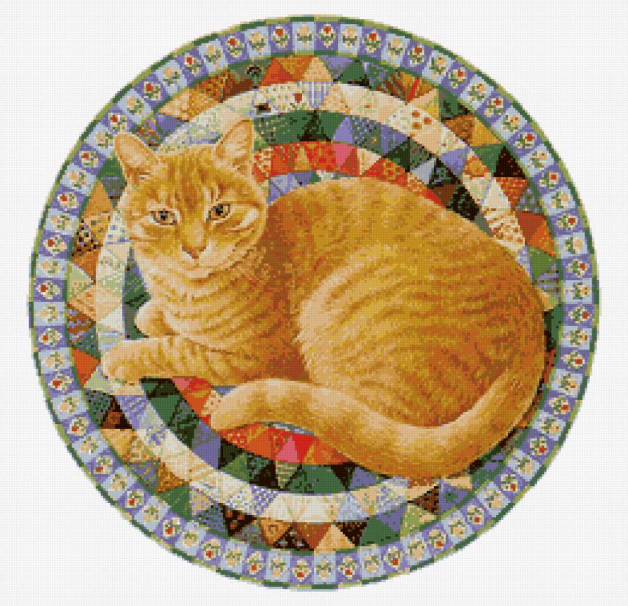 Рыжий - рыжий, кошка, кот - предпросмотр