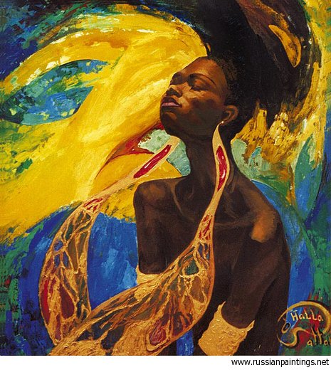 мызыка солнца - страны, мир, негритянка, африка - оригинал