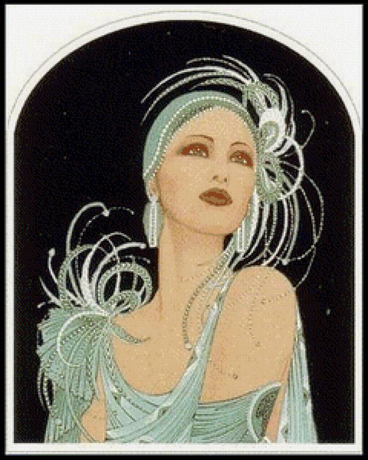 Дама - девушка, красавица, дама - предпросмотр