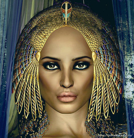 Египтянка - фэнтези, египет, девушка, красавица - оригинал
