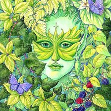 Схема вышивки «Лесовичка»