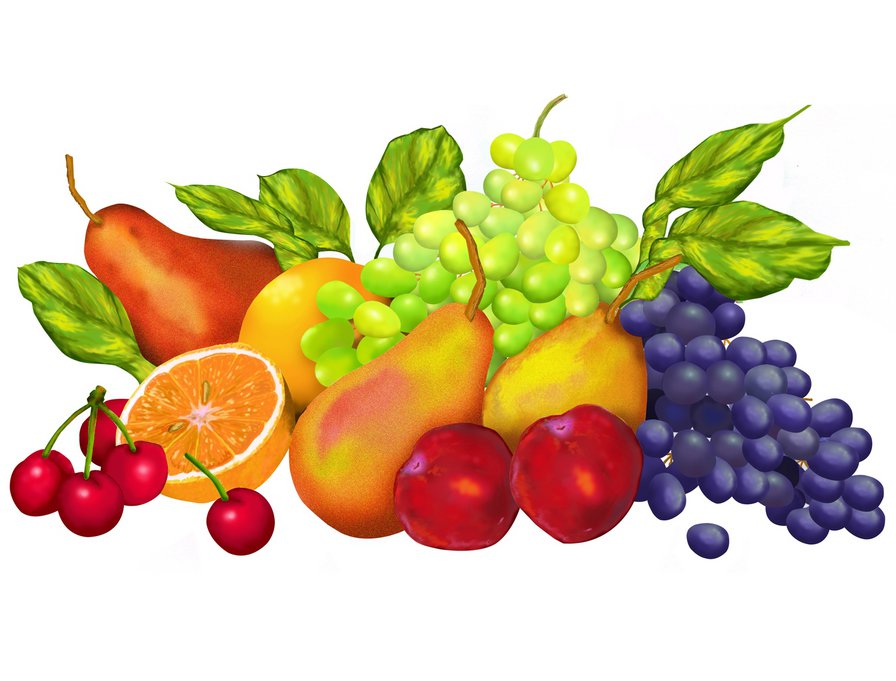 Натюрморт - натюрморт, ягоды, фрукты, для кухни - оригинал