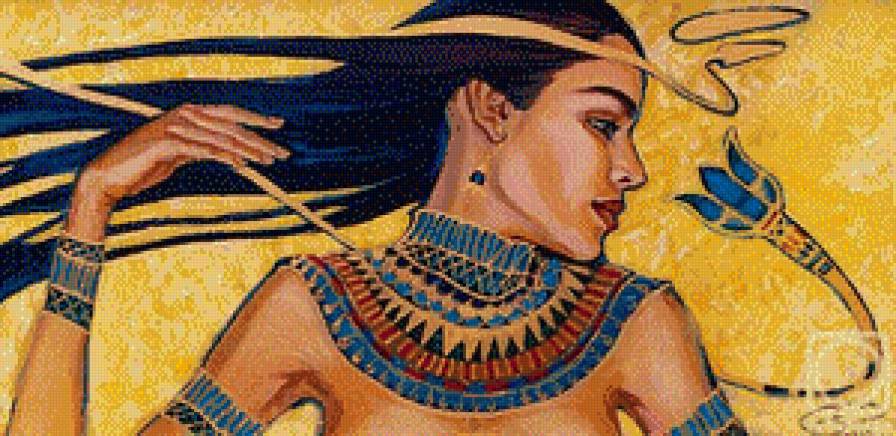 Египетская царица - красавица, египет, девушка - предпросмотр